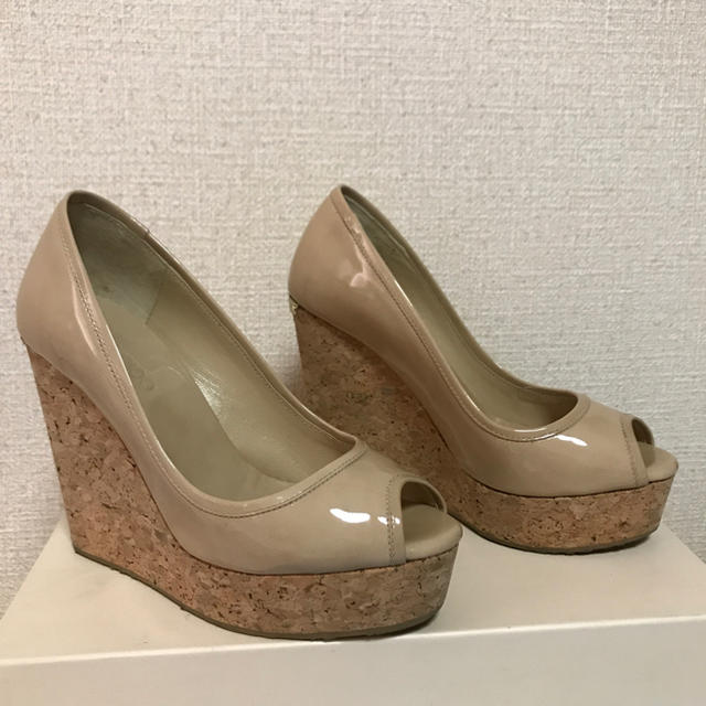 JIMMY CHOO(ジミーチュウ)の【yukosora様専用】ジミーチュウ ウエッジソール  パンプス レディースの靴/シューズ(ハイヒール/パンプス)の商品写真