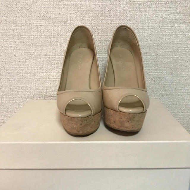 JIMMY CHOO(ジミーチュウ)の【yukosora様専用】ジミーチュウ ウエッジソール  パンプス レディースの靴/シューズ(ハイヒール/パンプス)の商品写真