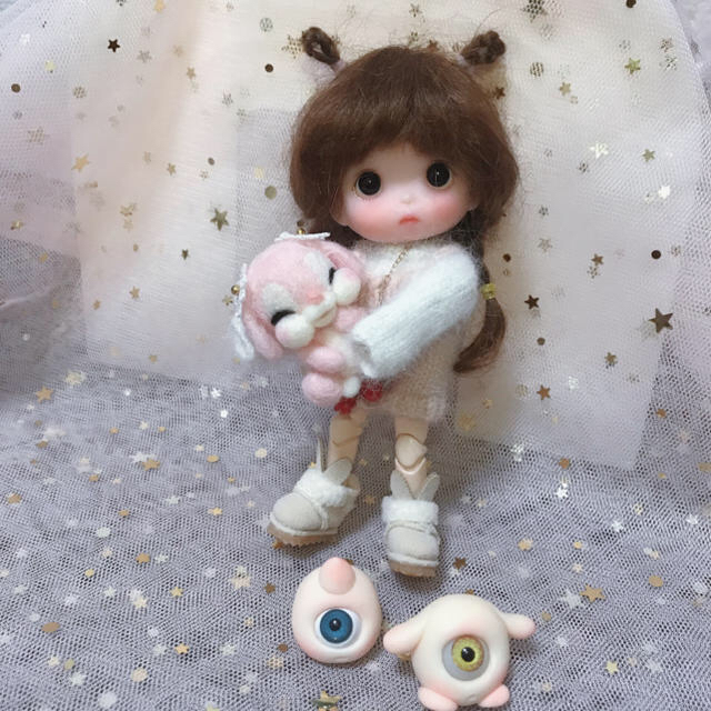 オビツ11   樹脂粘土  創作人形 ハンドメイドのぬいぐるみ/人形(人形)の商品写真