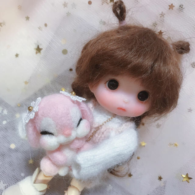 オビツ11   樹脂粘土  創作人形 ハンドメイドのぬいぐるみ/人形(人形)の商品写真