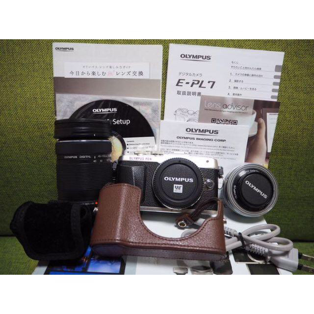 ※ 再値下げ【美品】OLYMPUS Pen E-PL7 ダブルズームレンズキットe-pl7