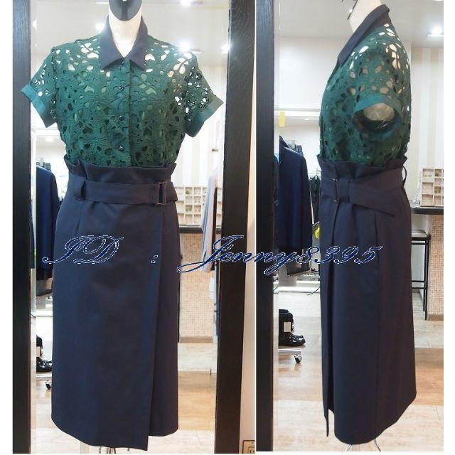 sacai - REKISAMI【¥49,680 花柄レースコンビワンピース】の sacai - REKISAMI【¥49,680 花柄レースコンビワンピース】の