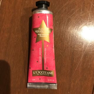 ロクシタン(L'OCCITANE)のロクシタン ハンドクリーム マーベラスフラワー 30ml 1度のみ使用(ハンドクリーム)