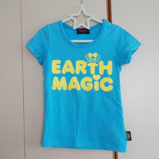 EARTHMAGIC(アースマジック)のアースマジック☆カットソー120センチ キッズ/ベビー/マタニティのキッズ服女の子用(90cm~)(Tシャツ/カットソー)の商品写真