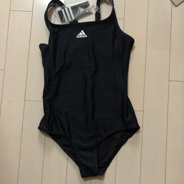 adidas(アディダス)のadidas スクール水着 160 キッズ/ベビー/マタニティのキッズ服女の子用(90cm~)(水着)の商品写真