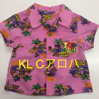 ケーエルシー(KLC)のK.L.C  アロハシャツ100cm(Tシャツ/カットソー)