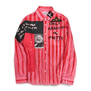 BOUNTY HUNTER - BOUNTY HUNTER × PEEL&LIFT アナーキーシャツの通販