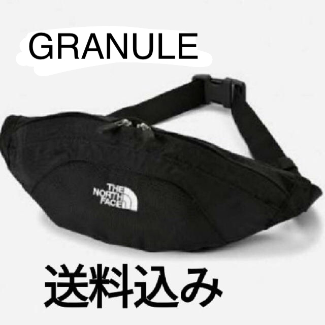 新品 黒 the north face glanule bag