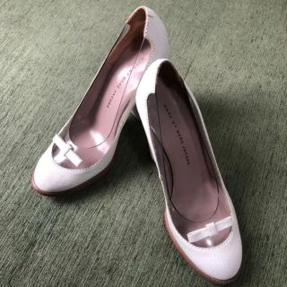 マークジェイコブス(MARC JACOBS)のめちゃカワ(*≧∀≦*)‼︎ MARC JACOBS クリア❤︎リボン パンプス(ハイヒール/パンプス)