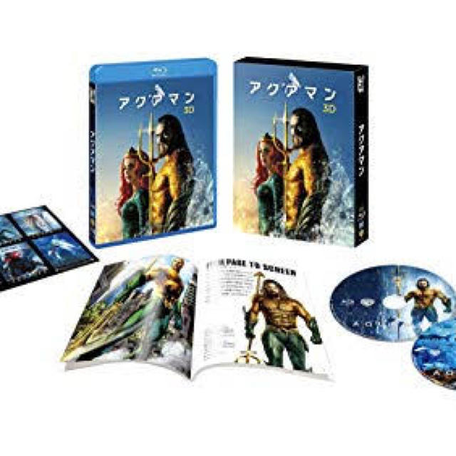 アクアマン 3D&2Dブルーレイセット  [Blu-ray] 新品