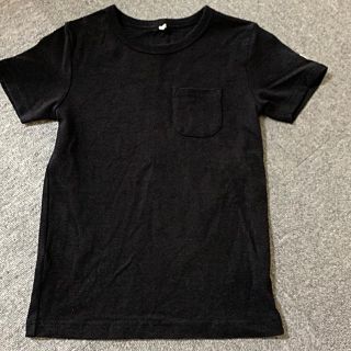 イオン(AEON)のAEON☆size130☆Tシャツ 黒(Tシャツ/カットソー)