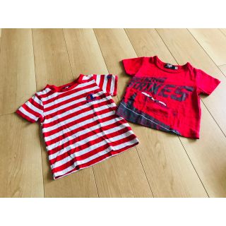 チャンピオン(Champion)の男の子 ロンT 半袖Tシャツ 90cm チャンピオン カーズ(Tシャツ/カットソー)