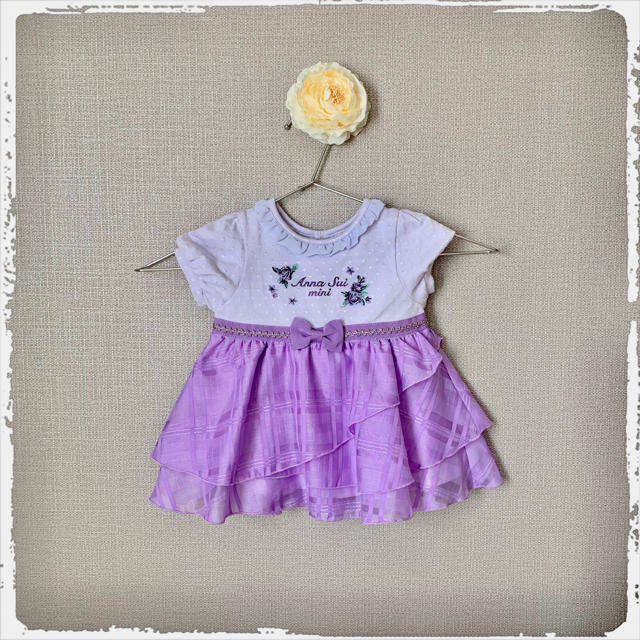 ANNA SUI mini(アナスイミニ)のANNA SUI mini ワンピース 70 キッズ/ベビー/マタニティのベビー服(~85cm)(ワンピース)の商品写真