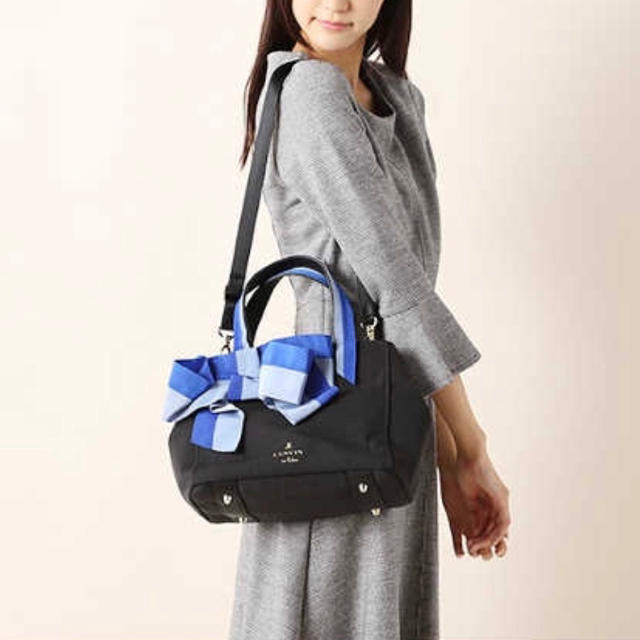 LANVIN en Bleu(ランバンオンブルー)の未使用 マリアンヌ 2wayショルダートートバッグ LANVIN en Bleu レディースのバッグ(トートバッグ)の商品写真