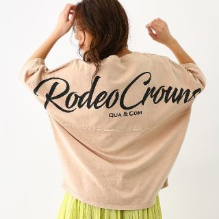 ロデオクラウンズワイドボウル(RODEO CROWNS WIDE BOWL)の今期完売✩RODEO CROWNS✩RCWB✩ロゴビッグカットトップス(Tシャツ(半袖/袖なし))