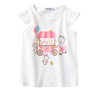 ファミリア(familiar)ののん様専用♡新品 ファミリア おはなしタンクトップ 100(Tシャツ/カットソー)