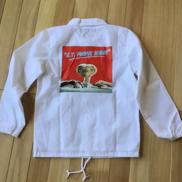 Aymmy in the batty girls(エイミーインザバッティーガール)のE.T.×Aymmy エイミーナイロンコーチジャケット サイズS フォトプリント レディースのジャケット/アウター(ナイロンジャケット)の商品写真