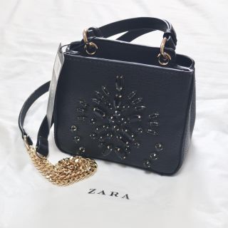 ザラ(ZARA)の【★あやか様専用】ZARA ビジュー パーティー 結婚式 バッグ(ショルダーバッグ)