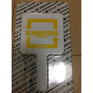 ジェネレーションズ(GENERATIONS)のBOT渋谷109限定 GENERATIONS スクエアハンドミラー(その他)