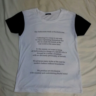 エモダ(EMODA)のEMODA　バイカラーTシャツ(Tシャツ(半袖/袖なし))