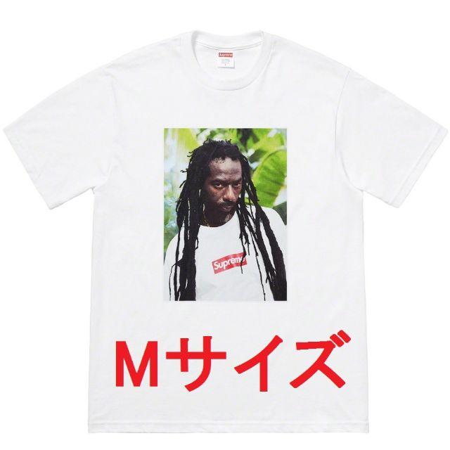 Tシャツ/カットソー(半袖/袖なし)Mサイズ Supreme Buju Banton Tee White 白色