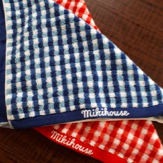 ミキハウス(mikihouse)のお値下げ中‼️　ミキハウス　ハンドタオル(タオル/バス用品)