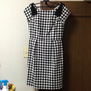 アプワイザーリッシェ(Apuweiser-riche)のアプ ギンガムチェックワンピース👗(ひざ丈ワンピース)