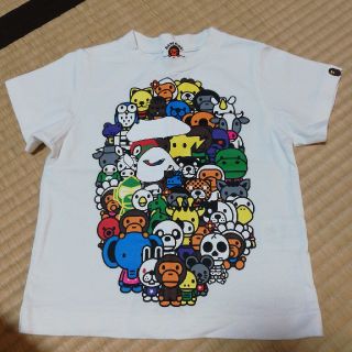 アベイシングエイプ(A BATHING APE)のBAPE  KIDS Tシャツ(Tシャツ/カットソー)