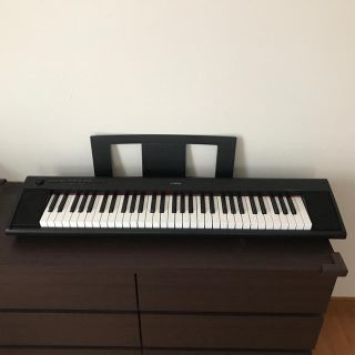 ヤマハ(ヤマハ)の値下げ❗️美品 YAMAHA電子キーボード piaggero NP-12(キーボード/シンセサイザー)