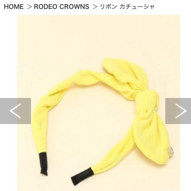 RODEO CROWNS WIDE BOWL(ロデオクラウンズワイドボウル)のRCWB リボンカチューシャ レディースのヘアアクセサリー(カチューシャ)の商品写真