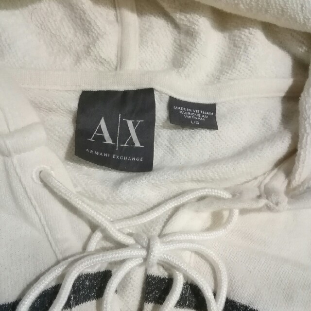 ARMANI EXCHANGE(アルマーニエクスチェンジ)のnam様専用❕❕アルマーニ・エクスチェンジのロングスリーブヨットパーカー メンズのトップス(パーカー)の商品写真