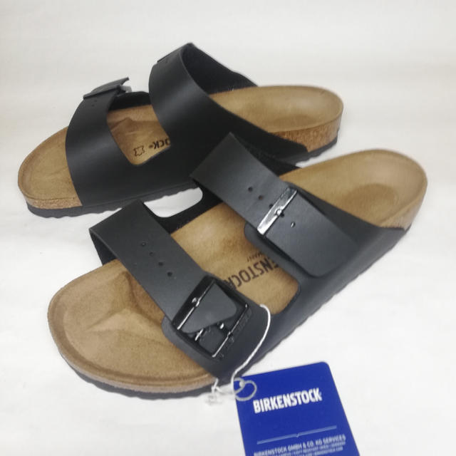 BIRKENSTOCK(ビルケンシュトック)のビルケンシュトック ビルケン アリゾナ ビルコフロー ブラック 41 メンズの靴/シューズ(サンダル)の商品写真