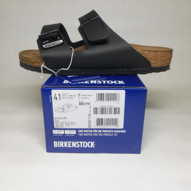 BIRKENSTOCK(ビルケンシュトック)のビルケンシュトック ビルケン アリゾナ ビルコフロー ブラック 41 メンズの靴/シューズ(サンダル)の商品写真