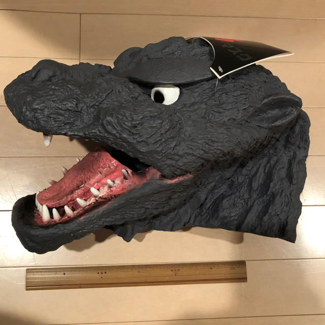 ゴジラ マスク 仮装グッズ  GODZILLA お面 フェイスマスク かぶりもの エンタメ/ホビーのコスプレ(小道具)の商品写真