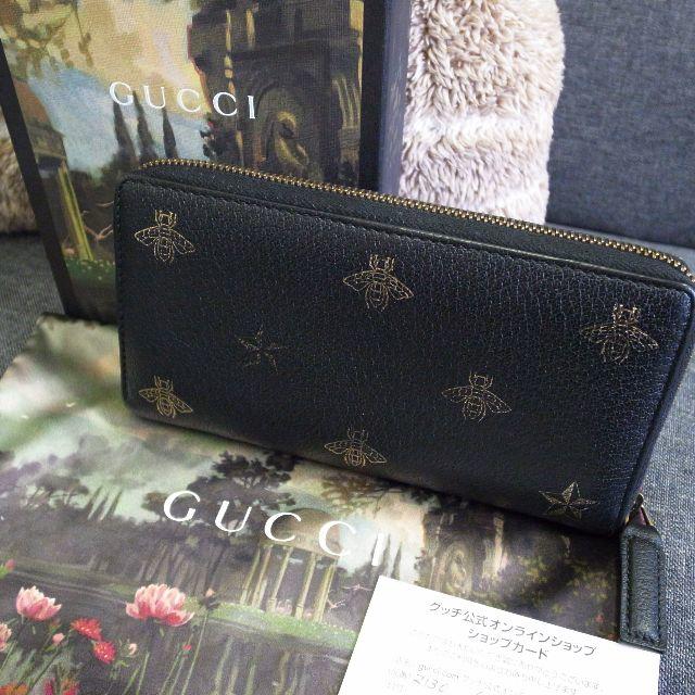 Gucci - 正規品☆グッチ　長財布　ビー　スター　蜂　ビー&スター　バッグ　財布　小物の通販 by faen｜グッチならラクマ