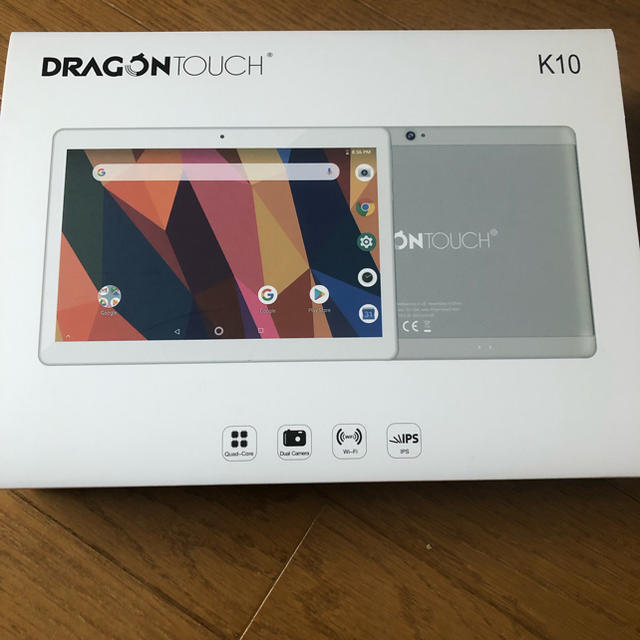 DRAGON(ドラゴン)のDragon Touch タブレット、10.1インチ スマホ/家電/カメラのPC/タブレット(タブレット)の商品写真