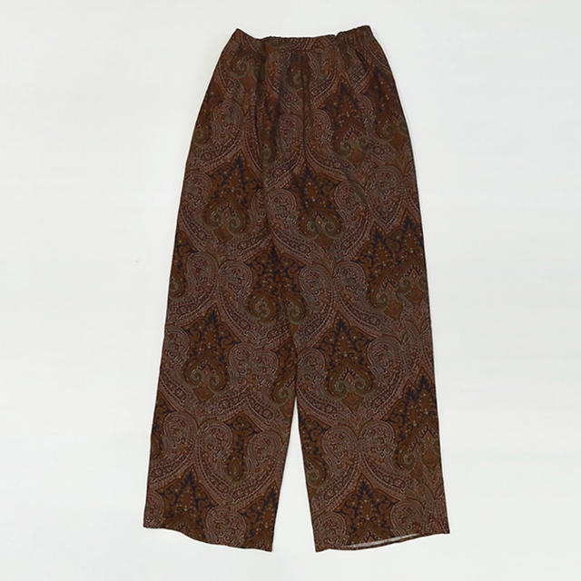 美品 Todayful Paisley Rough Pants - カジュアルパンツ