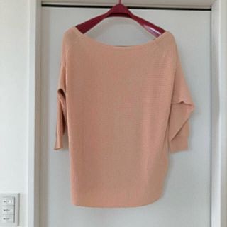 ナノユニバース(nano・universe)の♡ maruko様 専用 ♡【美品】ナノユニバース サマー ニット オフショル(カットソー(長袖/七分))