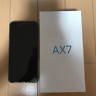 oppo ax7 (新品／動作確認のみ）(スマートフォン本体)