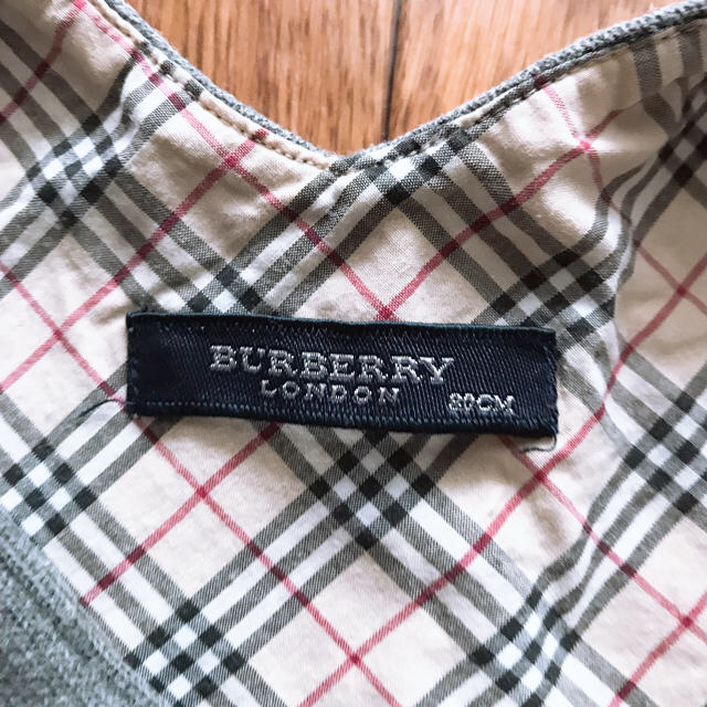 BURBERRY(バーバリー)のバーバリー ロンパース キッズ/ベビー/マタニティのベビー服(~85cm)(ロンパース)の商品写真