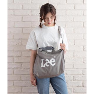 リー(Lee)の【LEE】新品ショルダートートバッグ❤︎グレー(ショルダーバッグ)