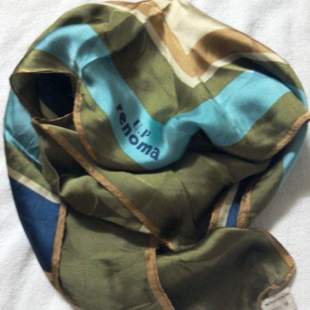 U.P renoma(ユーピーレノマ)のレノマ　シルクスカーフ レディースのファッション小物(バンダナ/スカーフ)の商品写真