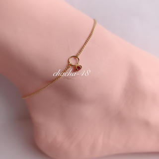 anklet(誕生石)(アンクレット)