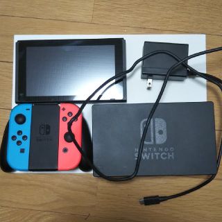 ニンテンドウ(任天堂)のNintendo Switch 中古(家庭用ゲーム機本体)