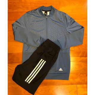 アディダス(adidas)のadidasジャージ上下セット☆160(ウェア)