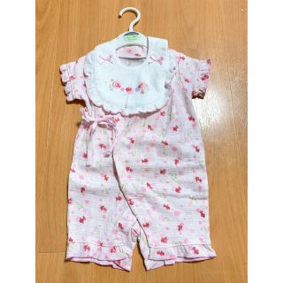 マザウェイズ(motherways)のお買い得！マザウェイズ ロンパース 浴衣 甚平 ３点セット 新品未使用 & 中古(甚平/浴衣)