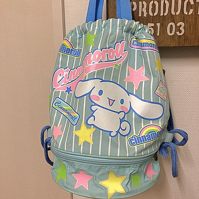 サンリオ(サンリオ)のシナモンのプールbag☆.｡.:*・ キッズ/ベビー/マタニティのこども用バッグ(トートバッグ)の商品写真