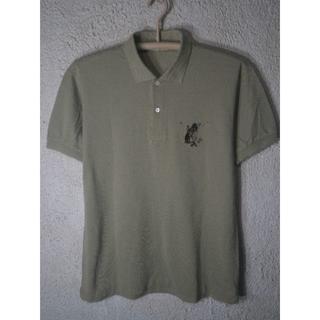ダックス(DAKS)の4110 　ダックス　ゴルフ　涼しげ　ビンテージ　上質　コットン　ポロシャツ(ポロシャツ)