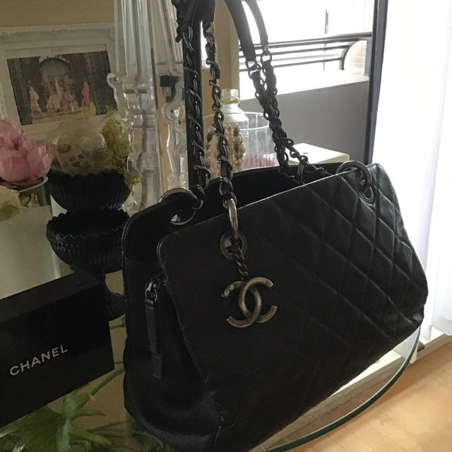 CHANEL - 美品❣️シャネル❣️キャビアスキン❣️の通販 by kyuu7451's shop｜シャネルならラクマ