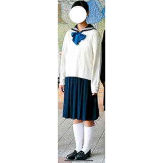 東京女学館 夏用白セーター(その他)